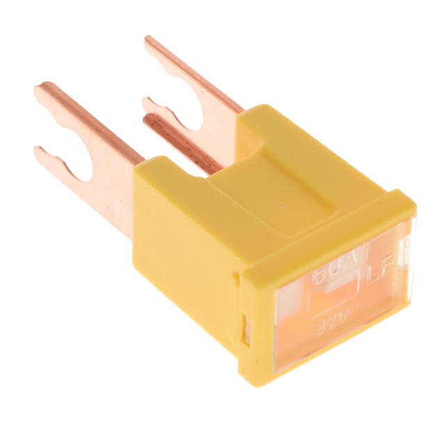 Autolink Pal&trade; Fuses - Straight Male Terminal - Yellow
